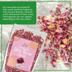 Wedding-ready rose petals by Jiva Organics for rose water and recipes