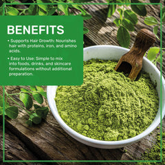Cup of Jiva Organics Moringa tea ready to enjoy.