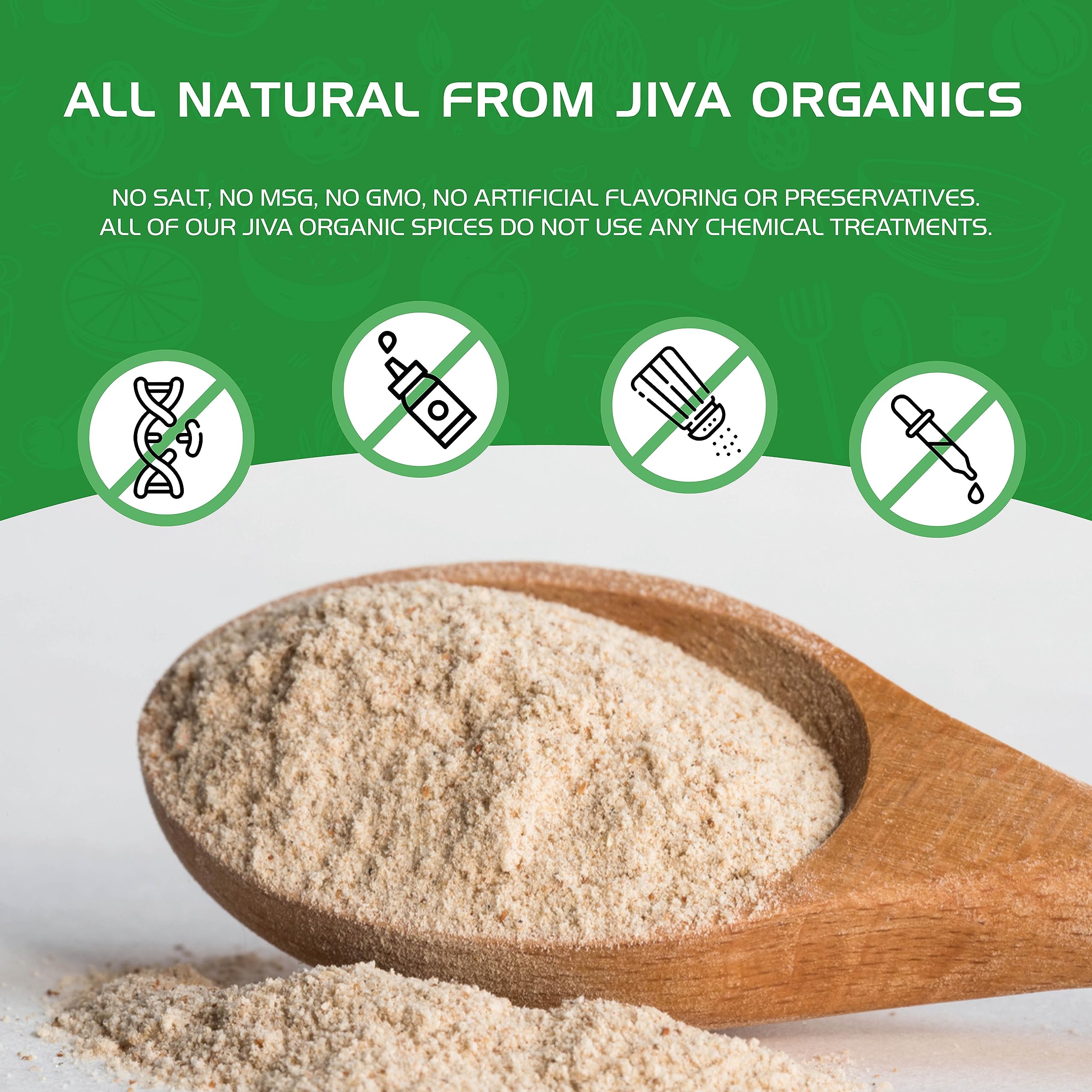 Jiva Organics Psyllium Husk Powder supports low carb meals in keto recipes