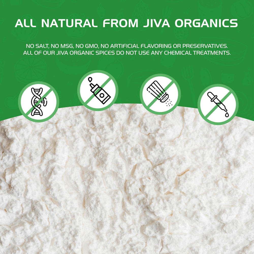 Jiva Organics rice flour in batter for gluten-free pancakes.