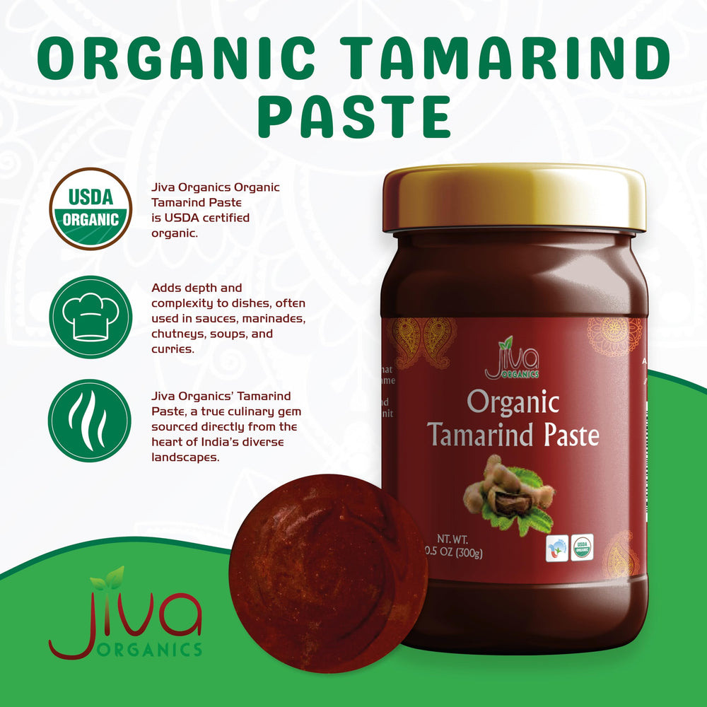 Amber paste label highlighting authentic Imli flavor in a premium jar.