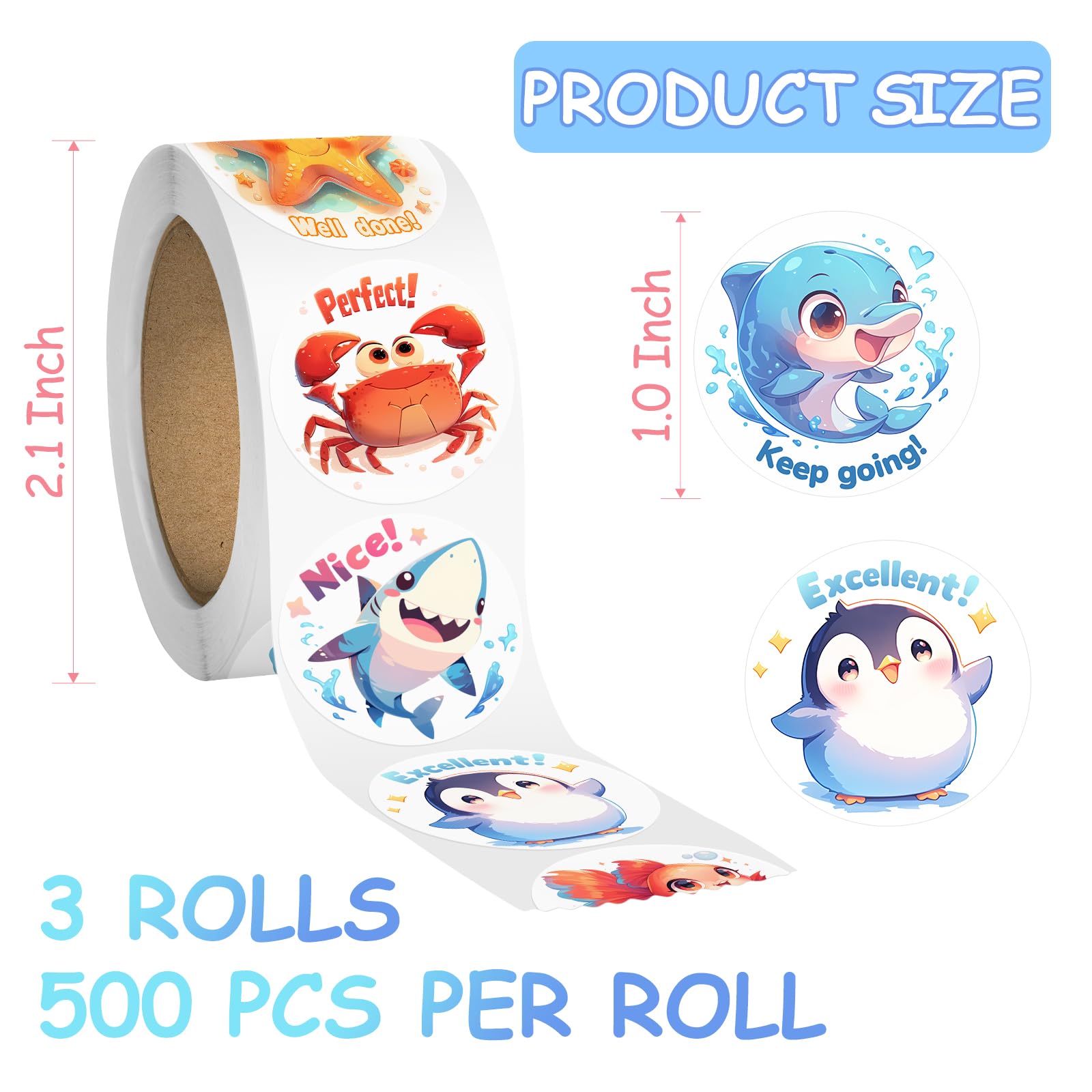 JIXZEN wild scene designs promote imaginative play and reward charts
