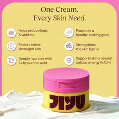 JiYu NAD+ with Niacinamide and Vitamin C close-up highlights brightness potential