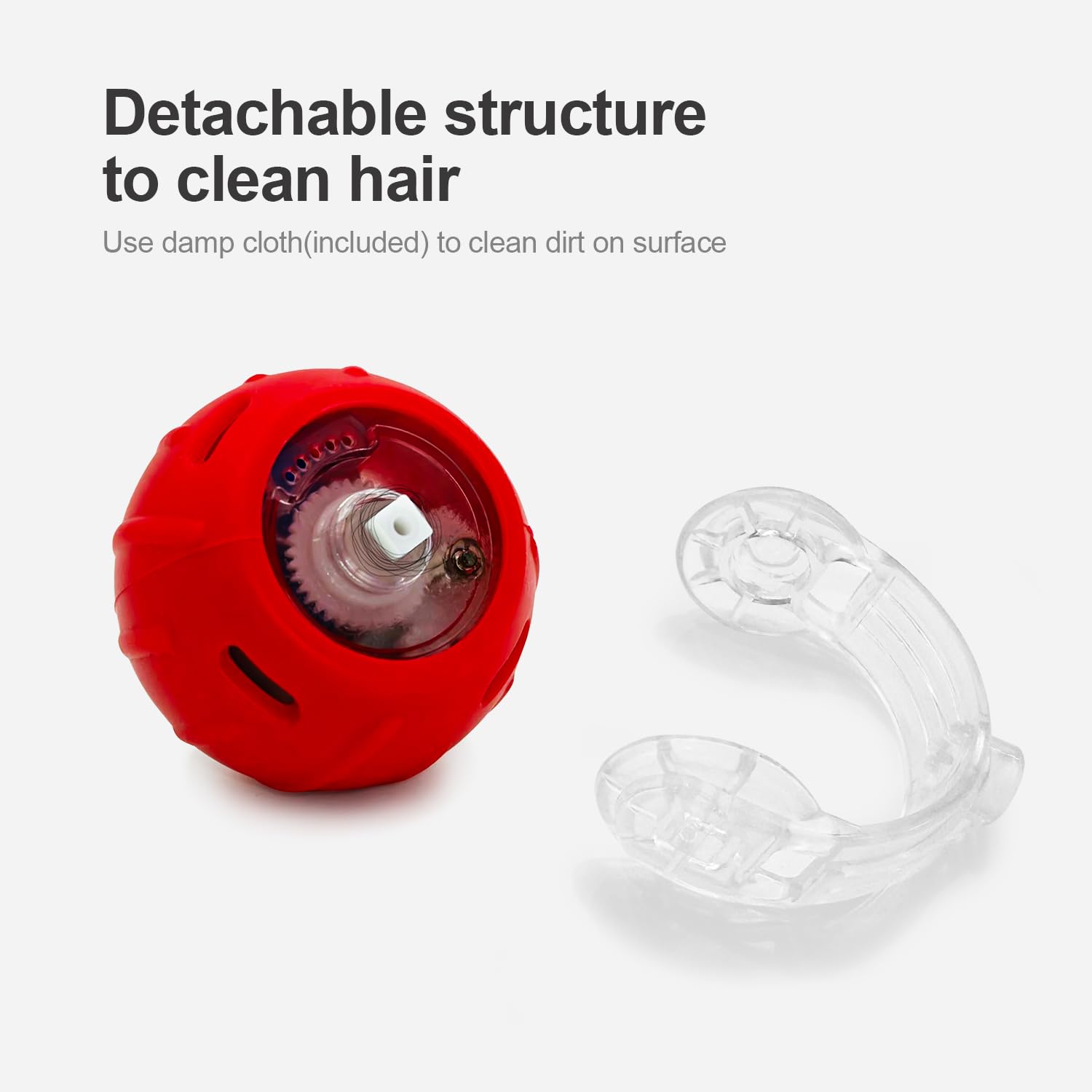 Jkanti red cat ball in standby mode after idle play