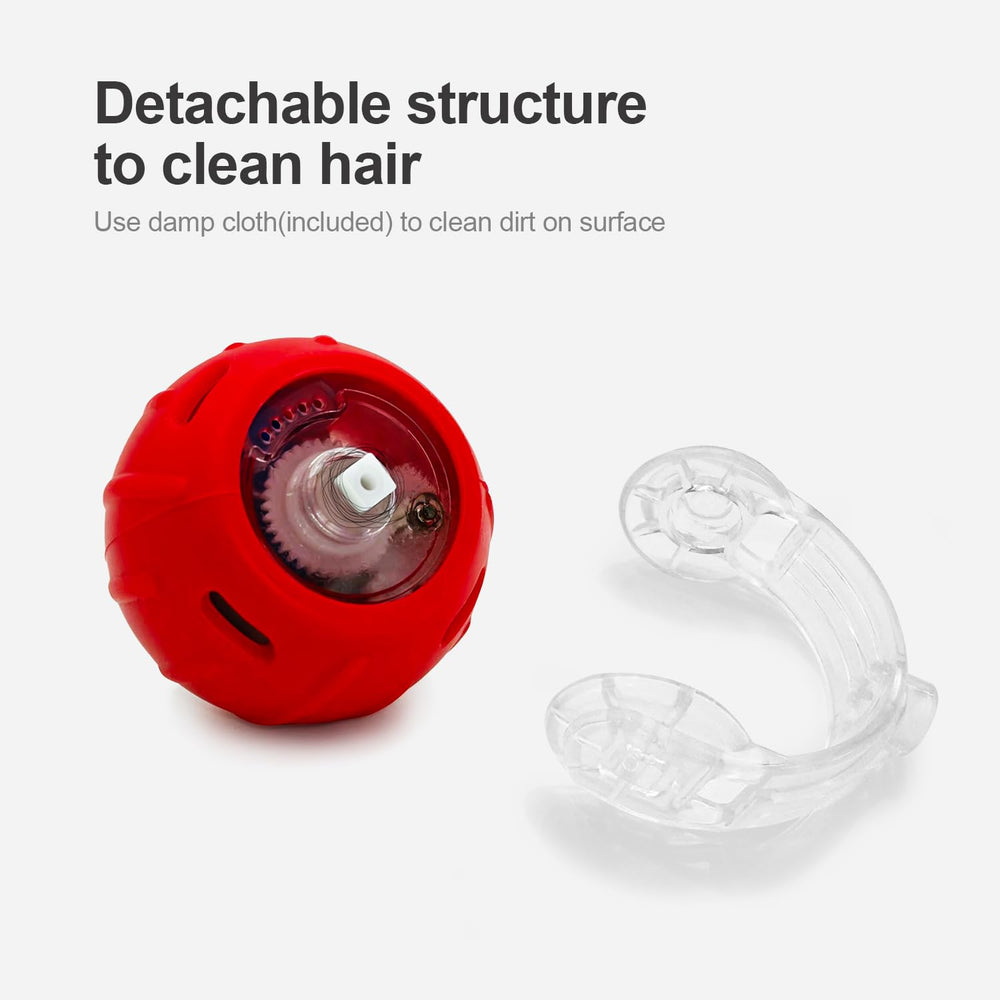 Jkanti red cat ball in standby mode after idle play