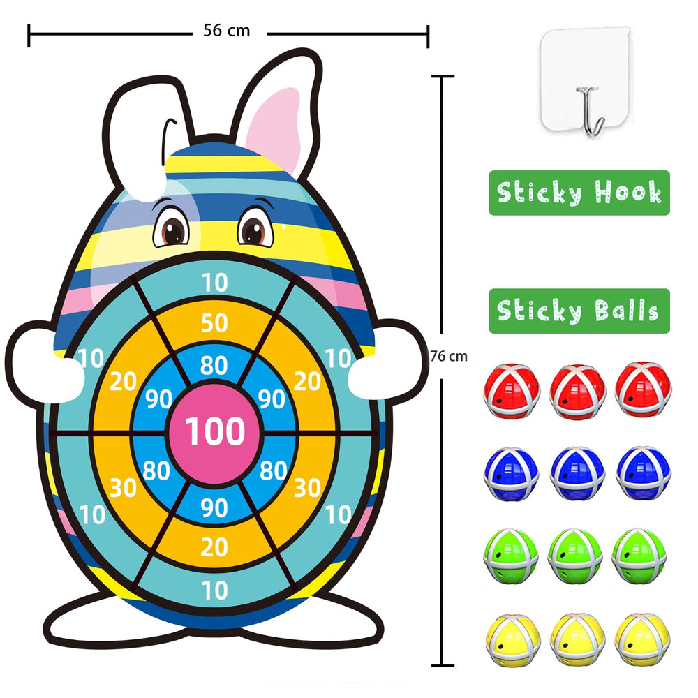 JKGIFTS 12 sticky balls with strong adhesion for reliable throws.