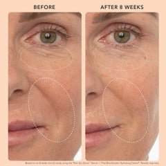 JLO BEAUTY Yeast ferment and peptides soften texture for a silky finish.