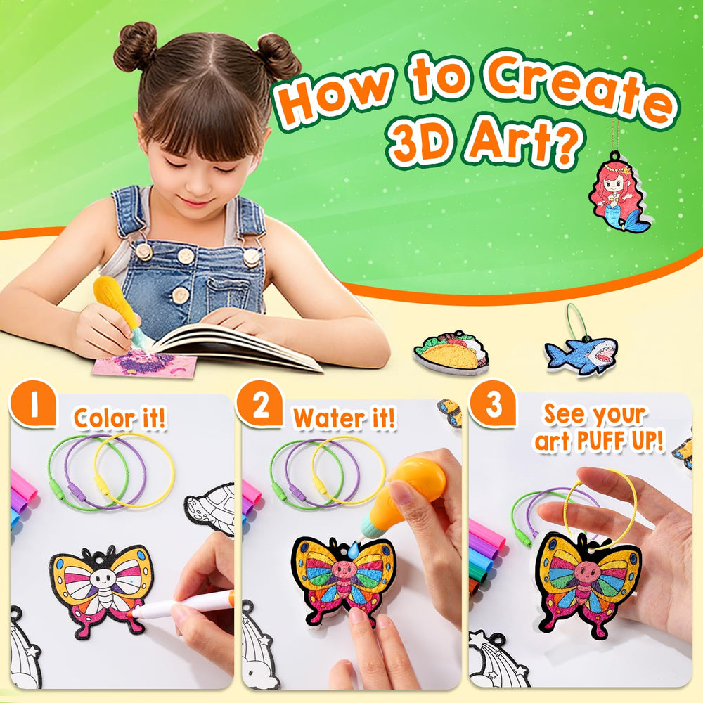 JMMICO Mess-free craft kit designed for easy cleanups