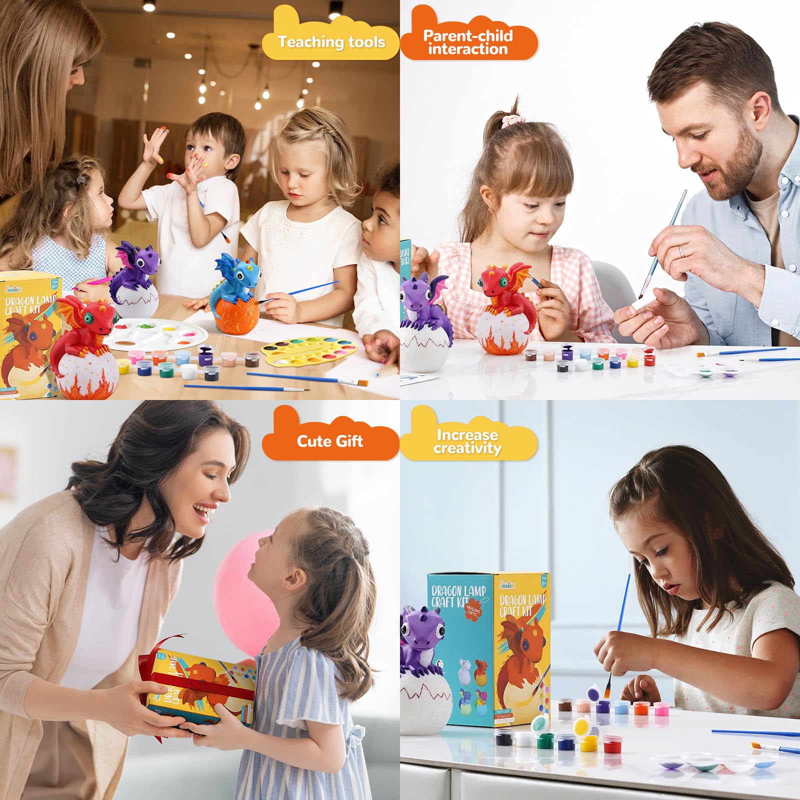 JMMICO Gift-ready kit suits holidays and birthdays, sparking creativity at home.