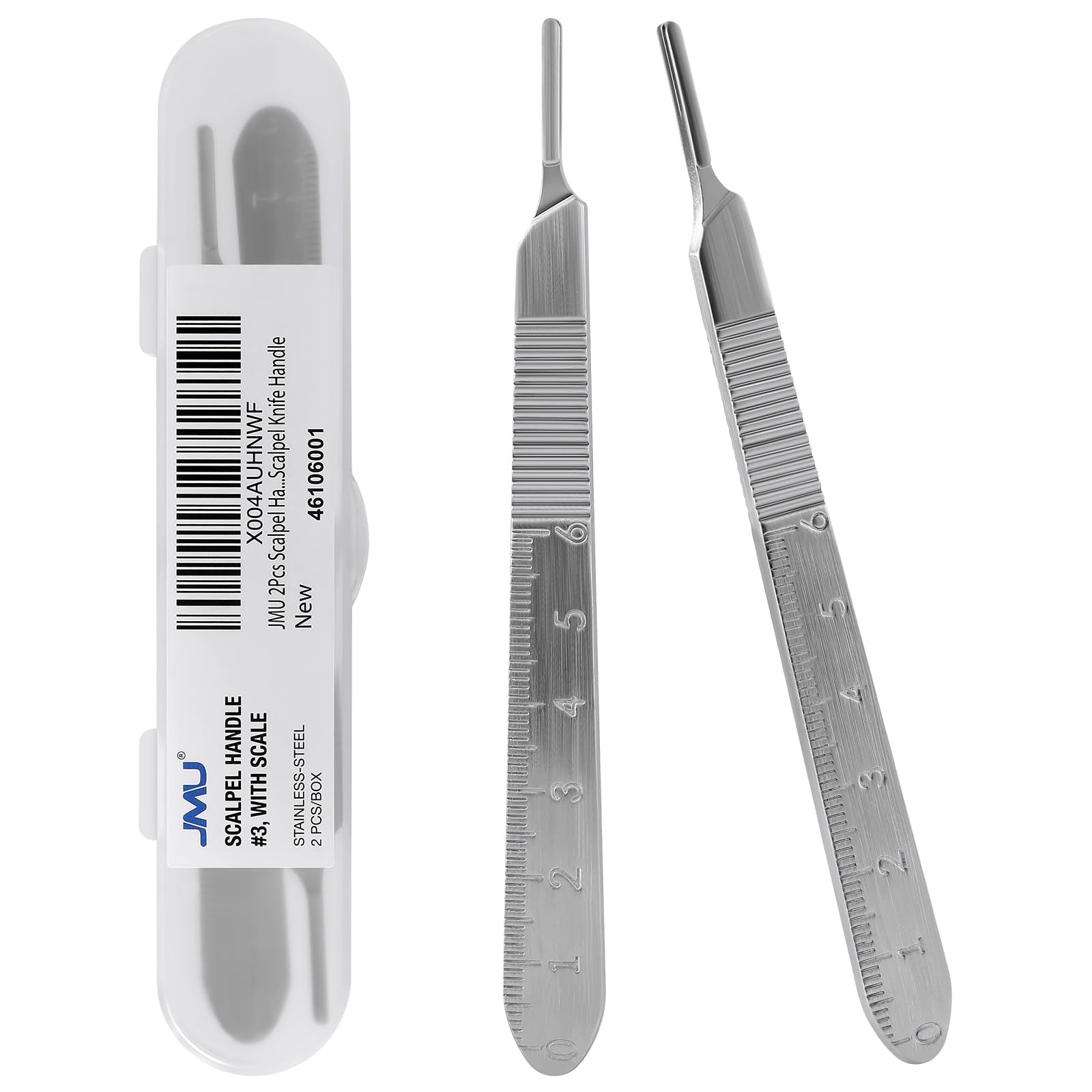 JMU Dermaplane Handle No.3 angled view highlighting ergonomic design