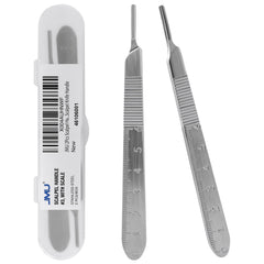 JMU Dermaplane Handle No.3 angled view highlighting ergonomic design