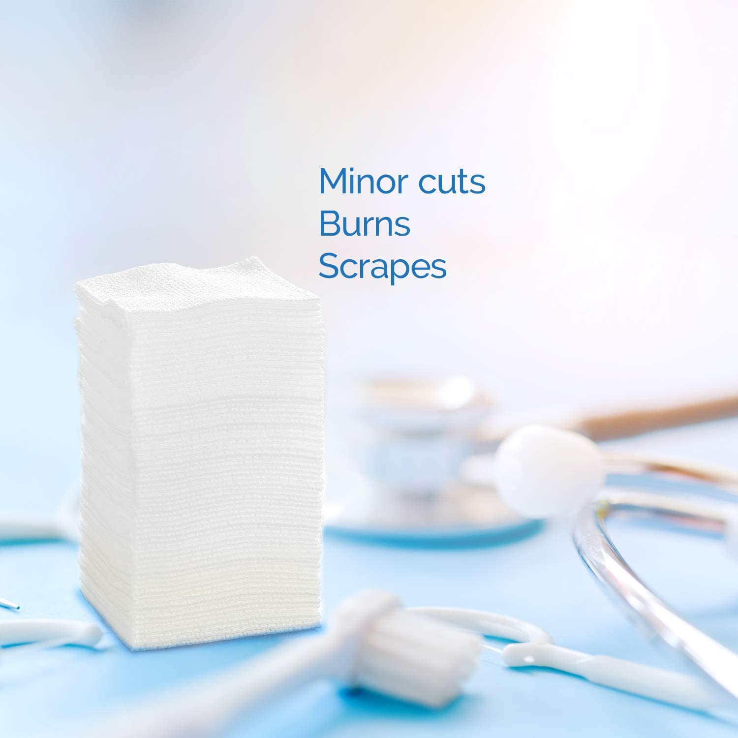 JMU non-woven gauze shields pets during cleaning and care tasks.