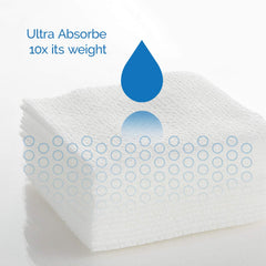JMU gauze pads non-stick and latex-free for easy removal