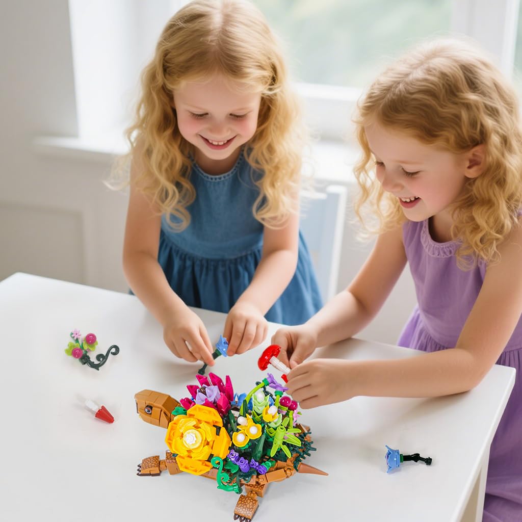 JMYZBD Sea Turtle Building Set 477-piece kit for hands-on play and decor