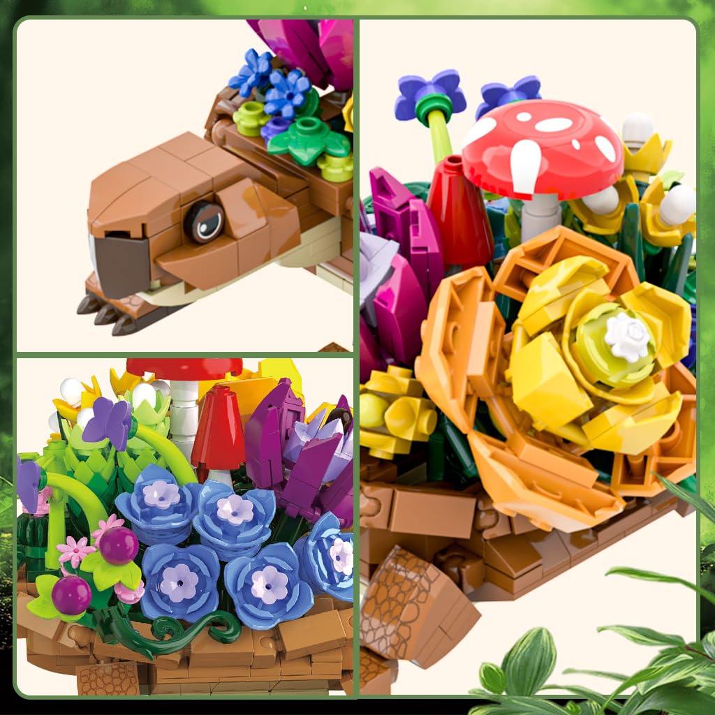 JMYZBD Sea Turtle Planter on a desk showcasing easy setup and versatility