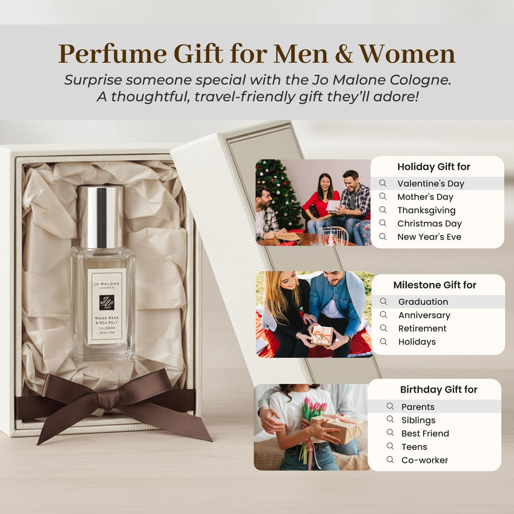 Jo Malone sample applied to pulse points, easy scent testing