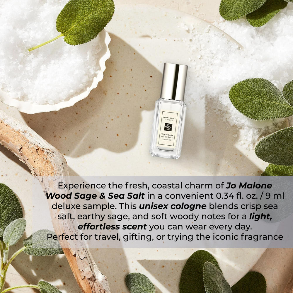 Jo Malone Wood Sage & Sea Salt 9 ml, travel-ready tester