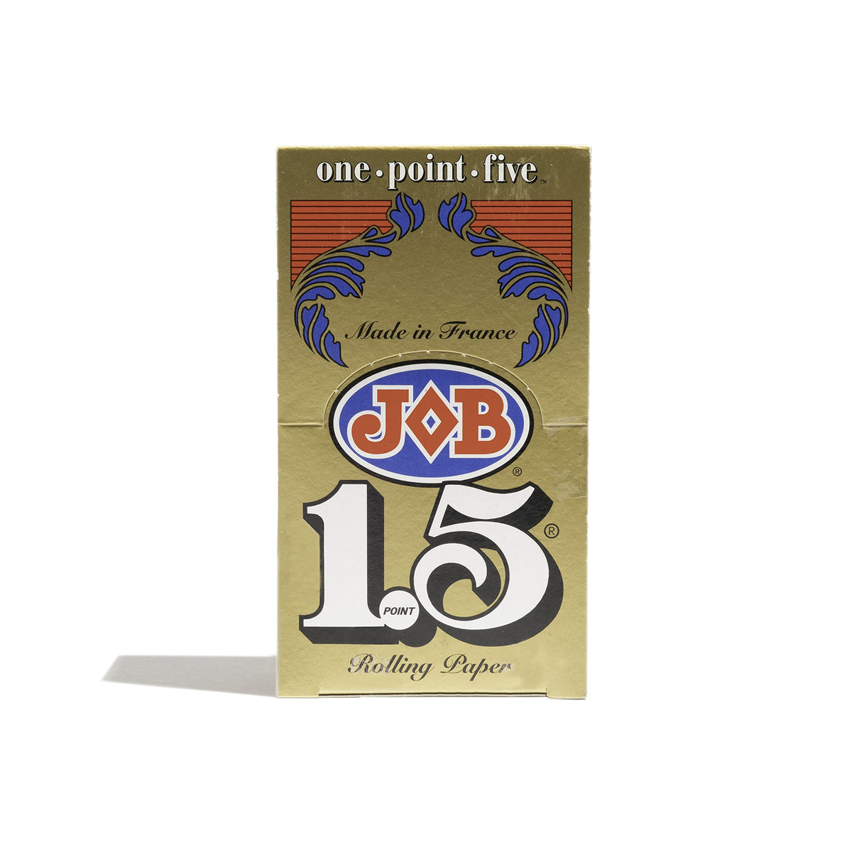 JOB Gold 1-1/2 rolling papers booklets for consistent rolling