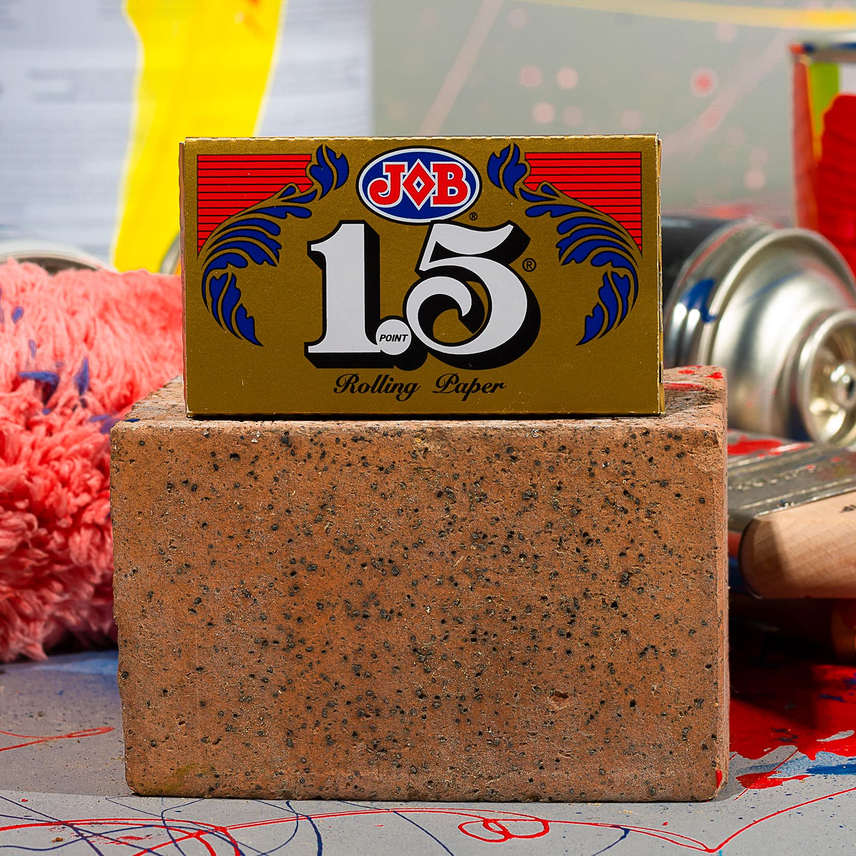 JOB Gold ultra-thin papers deliver a slow, even burn