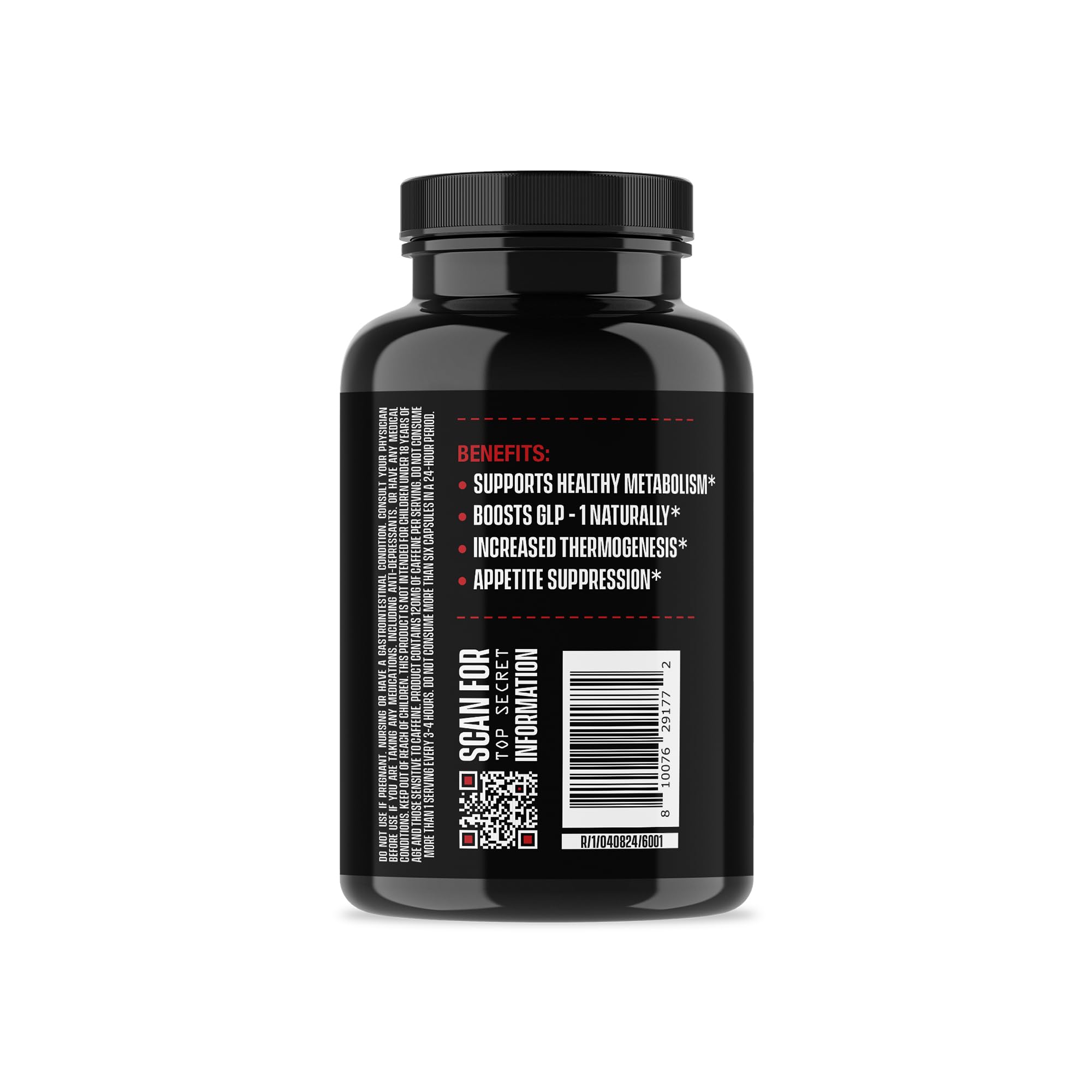 Jocko Fuel Burner bottle on table suggests easy daily use and simple stacking.