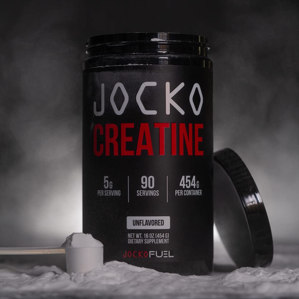 Jocko Fuel Creatine Monohydrate scoop ensures precise serving every mix