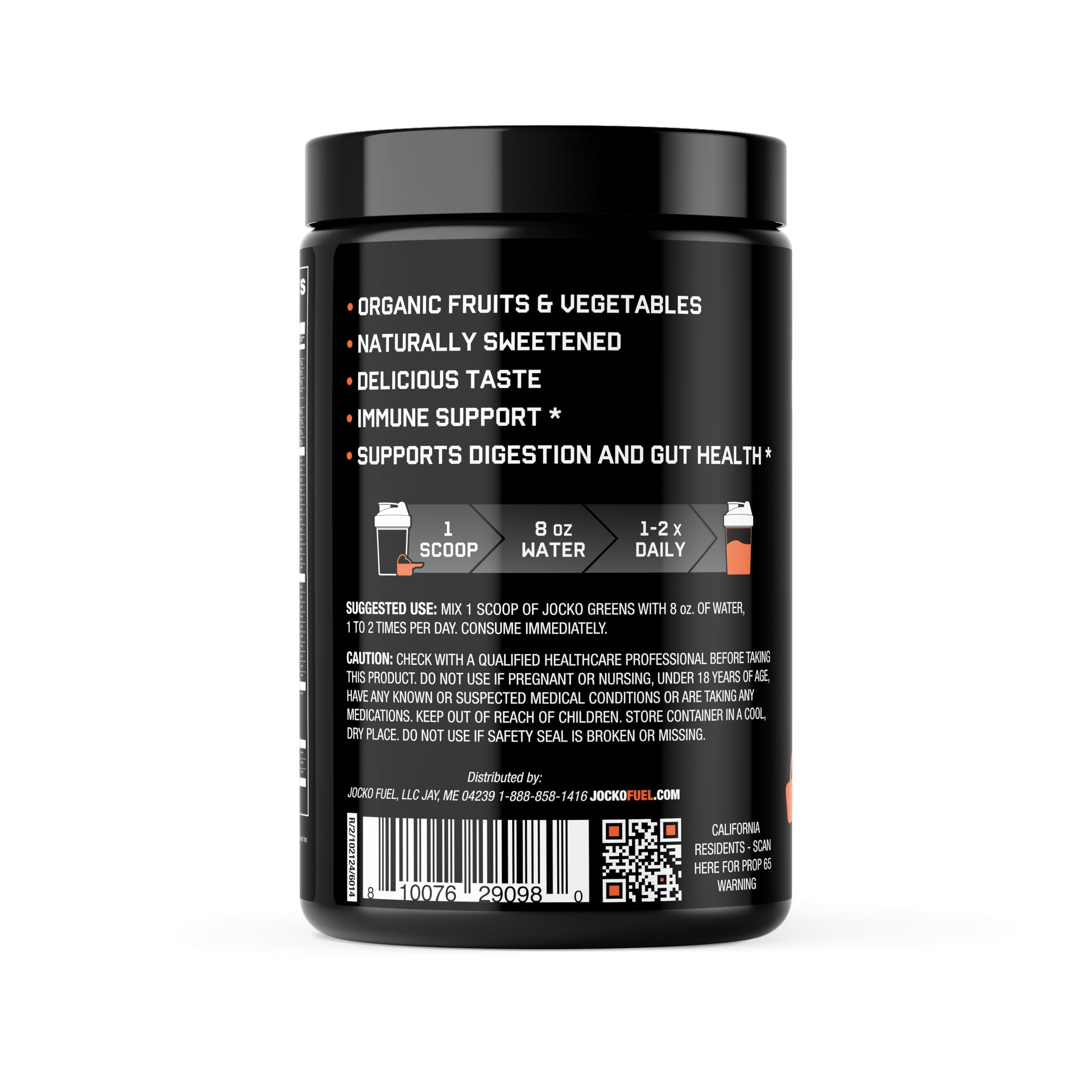 Jocko Fuel Daily Greens scoop for easy daily measurements