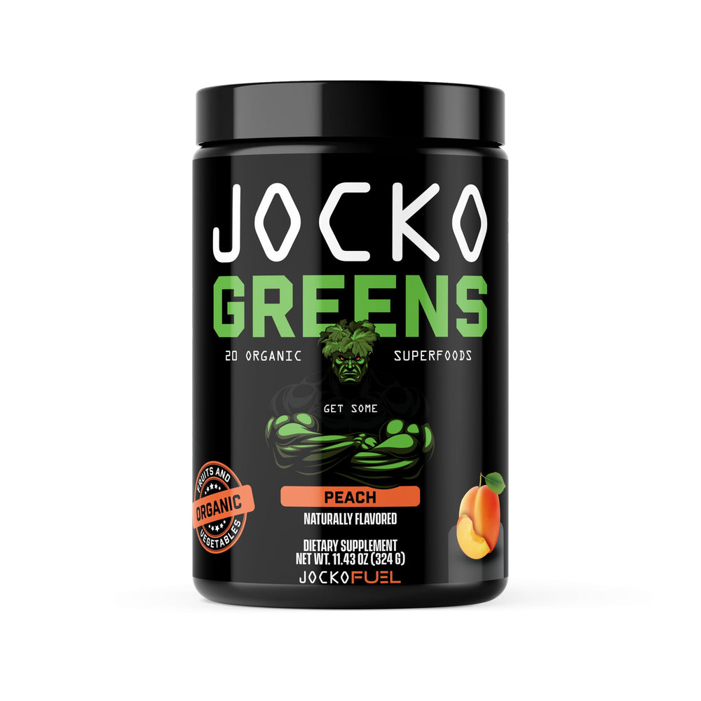 Jocko Fuel Daily Greens tub ready for your morning routine to support gut health