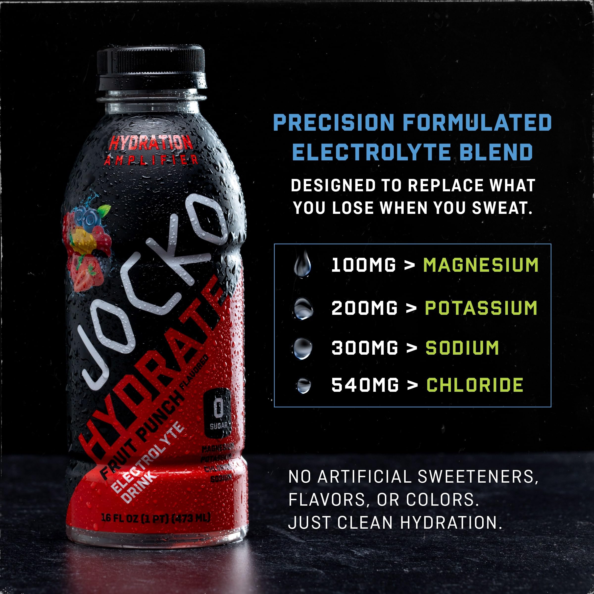Third party tested label communicates purity and quality.