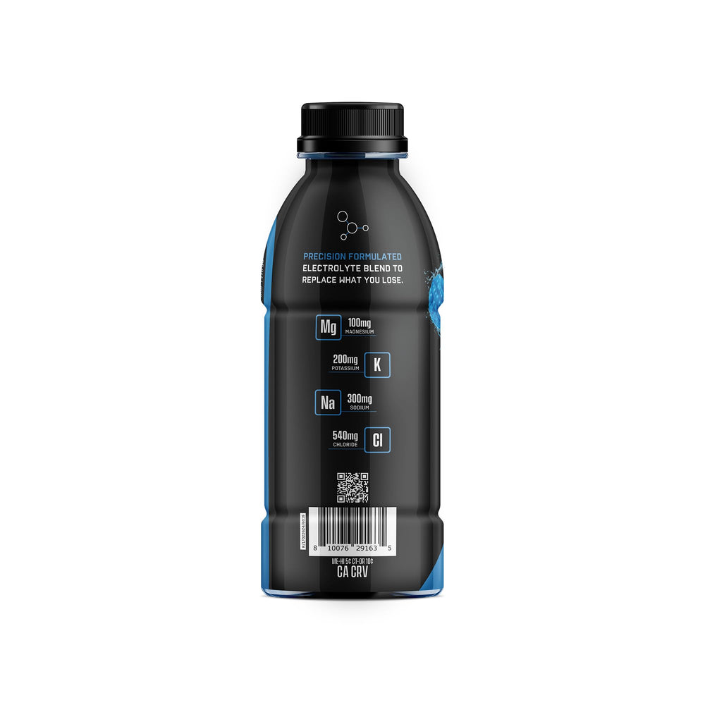 Electrolyte blend panel shows magnesium and potassium for balance.