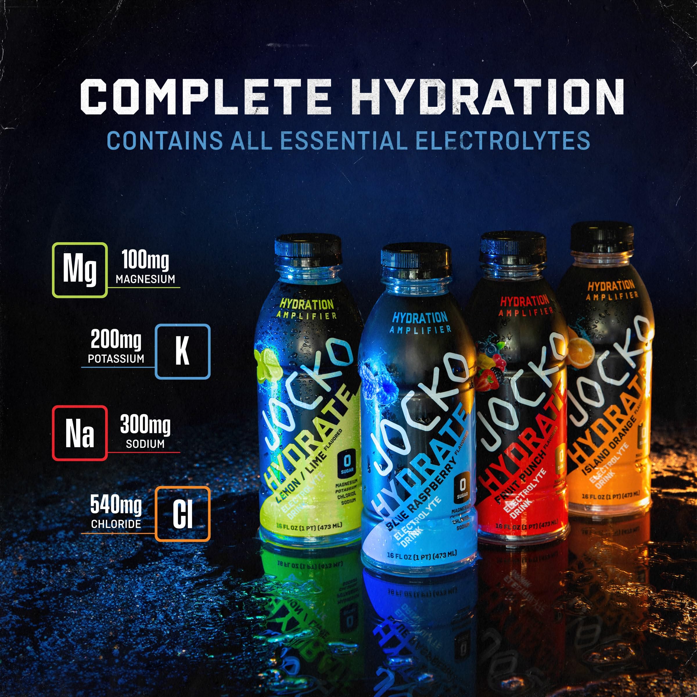 On the go hydration with resealable bottle during workouts.