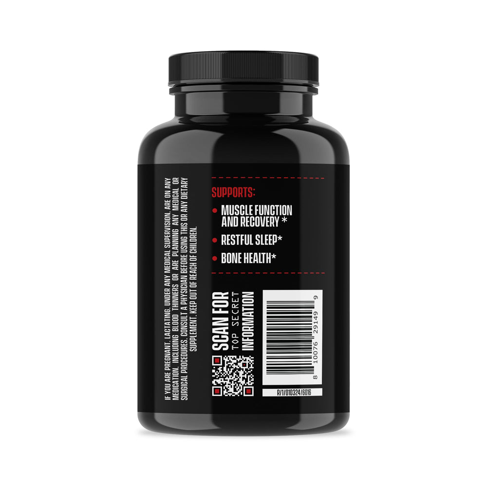 Active athlete taking Jocko Fuel Magnesium Complex for muscle health
