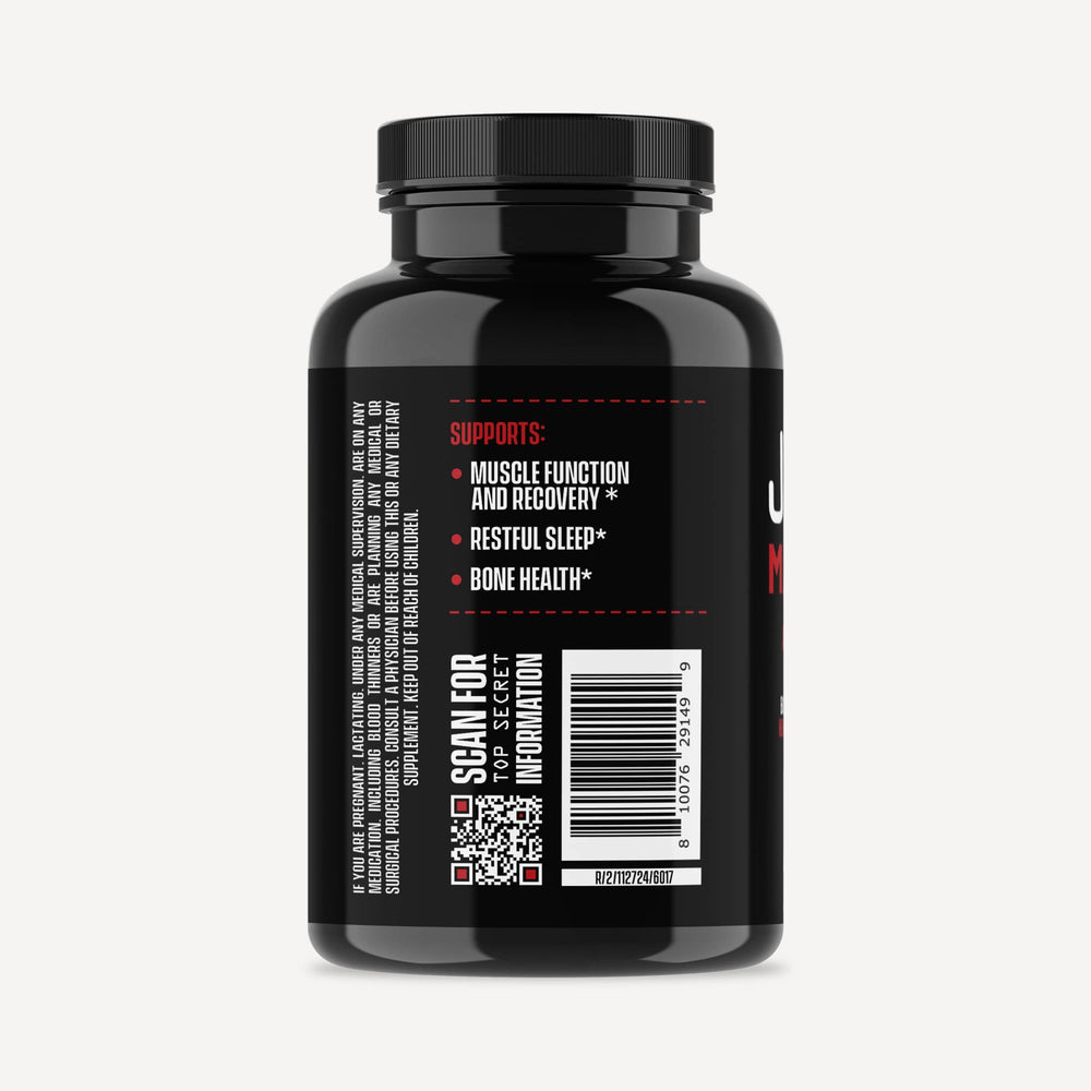 Post workout scene with Jocko Fuel Magnesium Complex for recovery