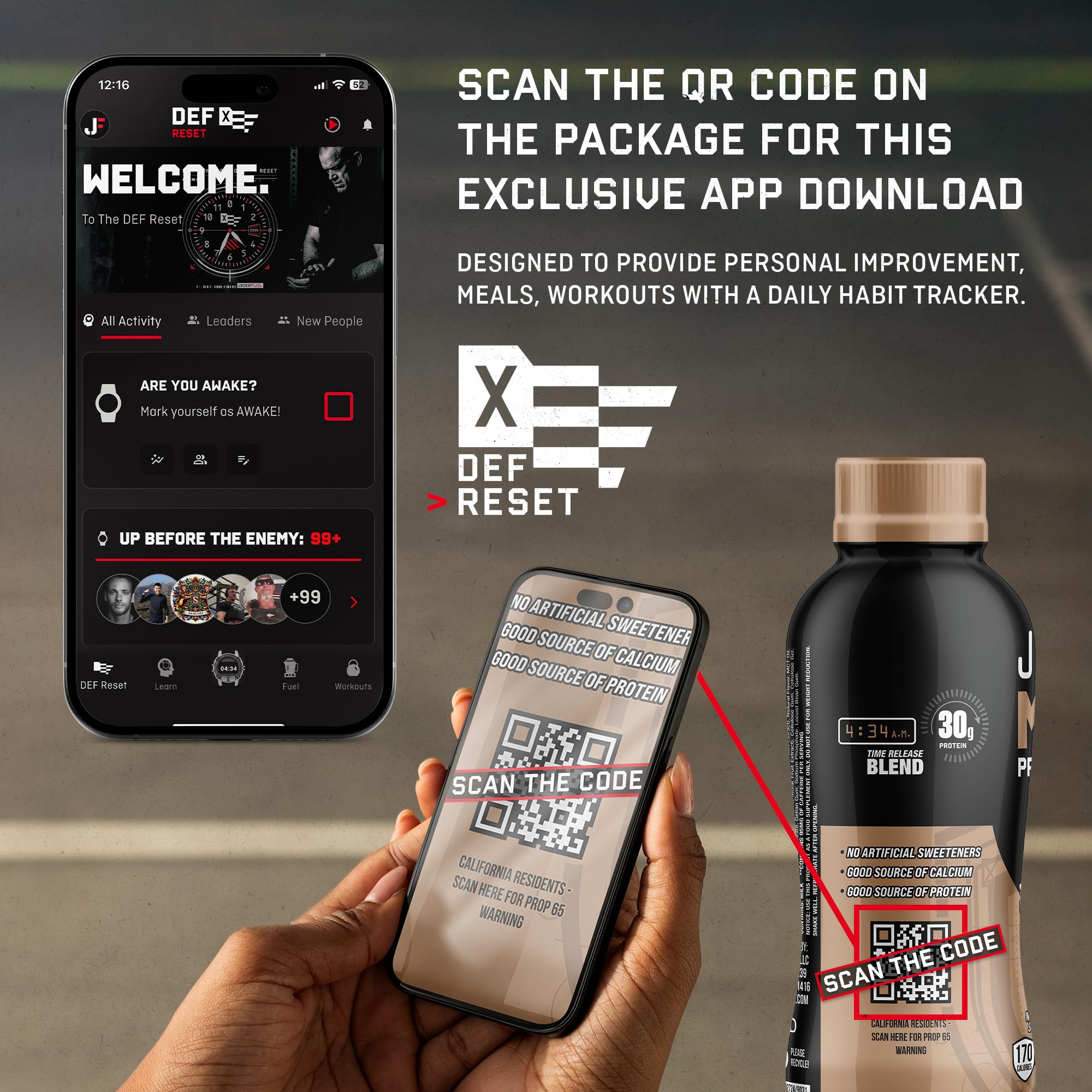 Jocko Fuel Mölk ingredients list informs nutrition decisions.