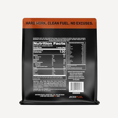 Pouring Jocko Fuel Mölk bottle for quick post-workout refueling.