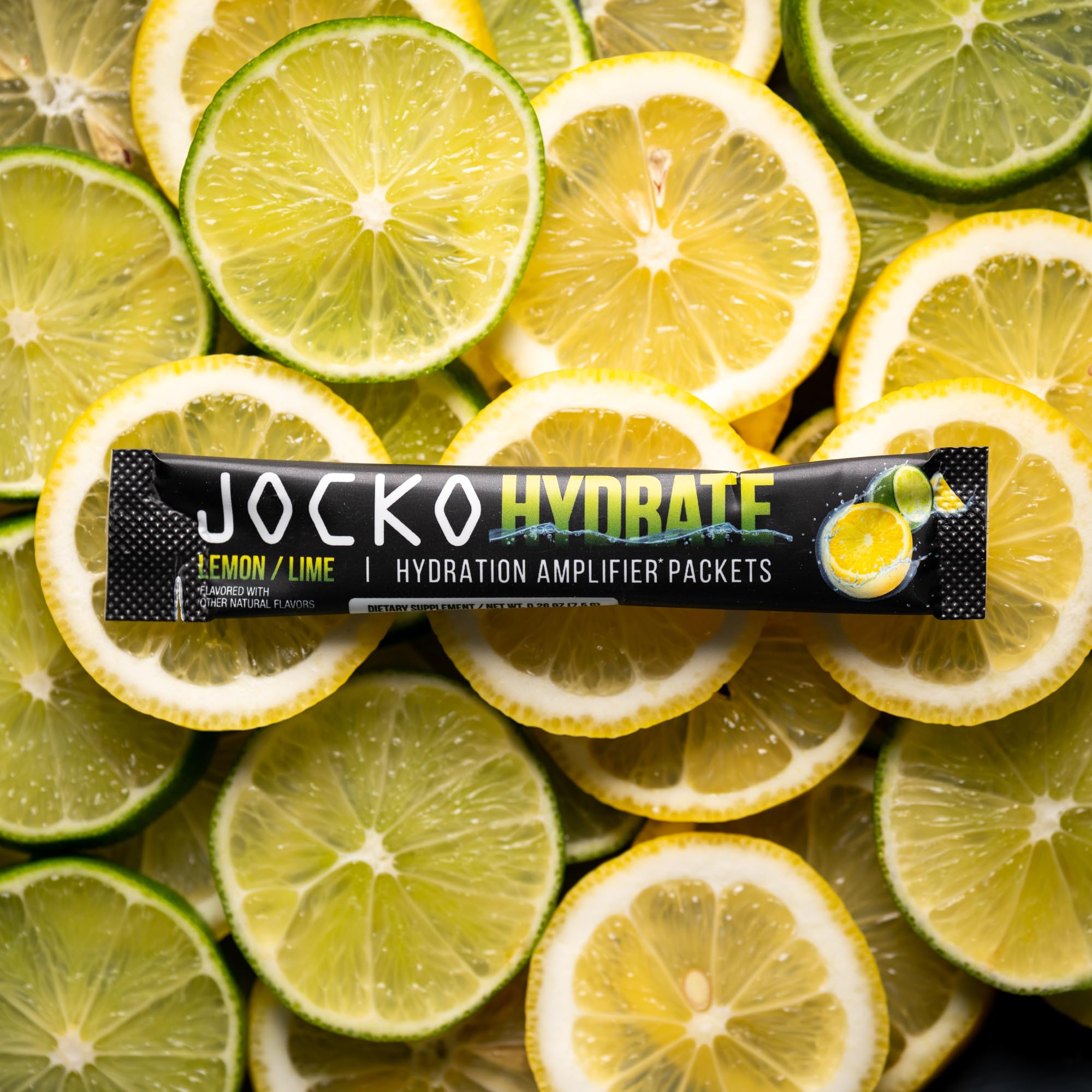 Jocko Fuel Packets Lemon Lime 16-pack box for bulk hydration