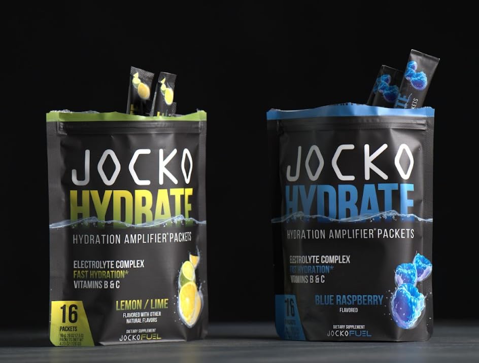Jocko Fuel Packets Lemon Lime travel sachets for gym bag hydration