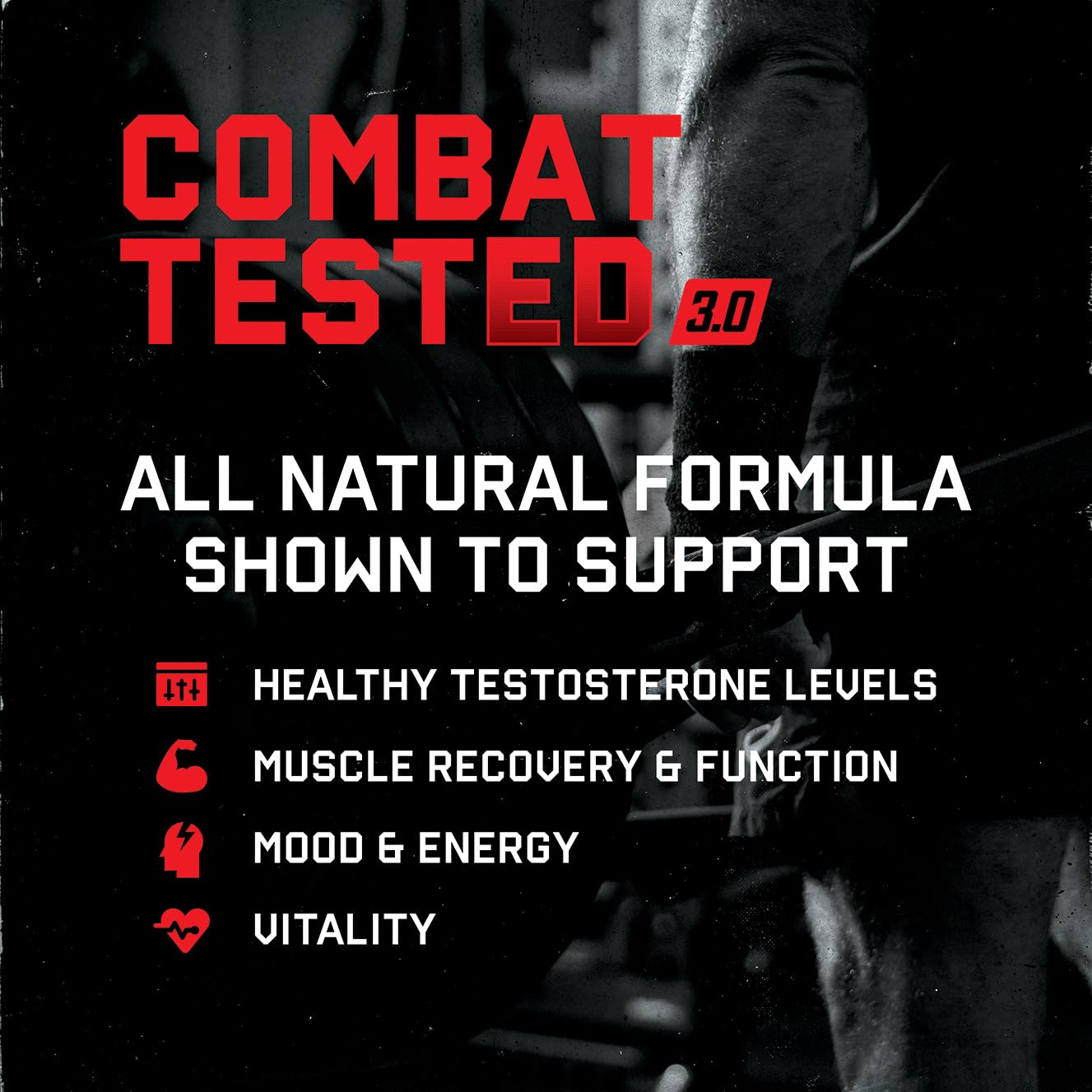 Jocko Fuel Test Booster tongkat ali ingredient highlighting herbal support