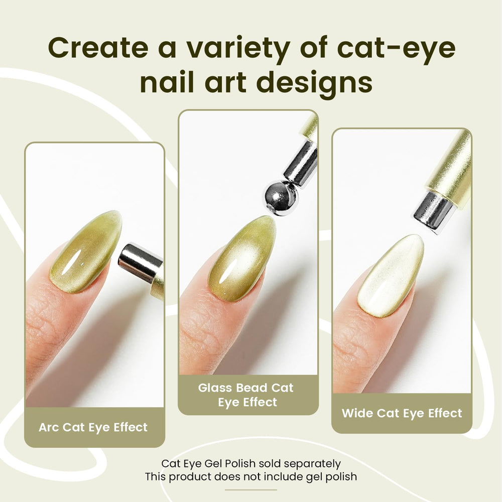 JODSONE cat-eye magnet tool with 8mm sphere magnet for halo glow effects.