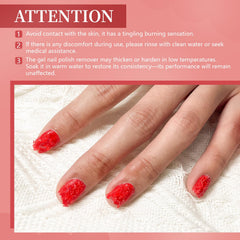 JODSONE nail file helps smooth edges during removal.