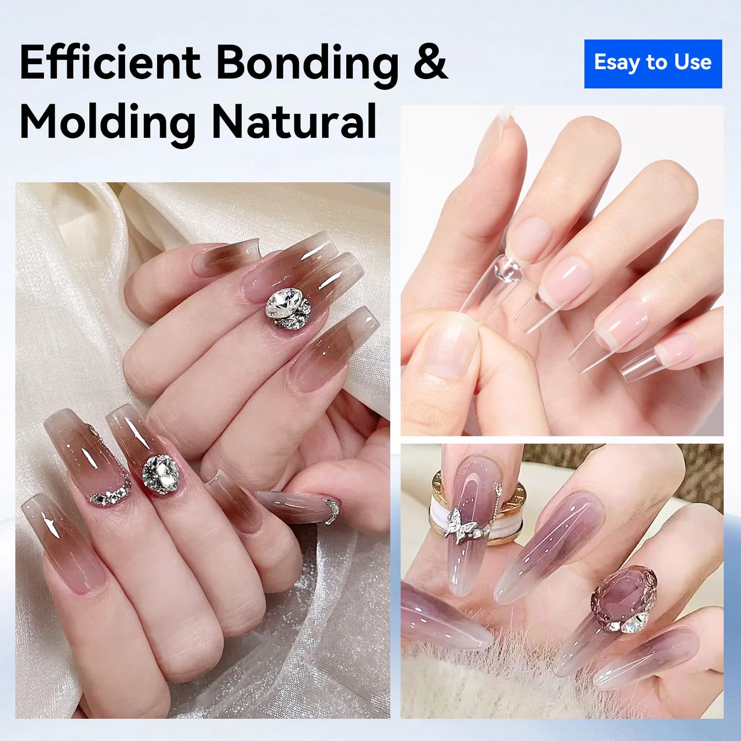 JODSONE precision brush enables smooth, starter-friendly nail application