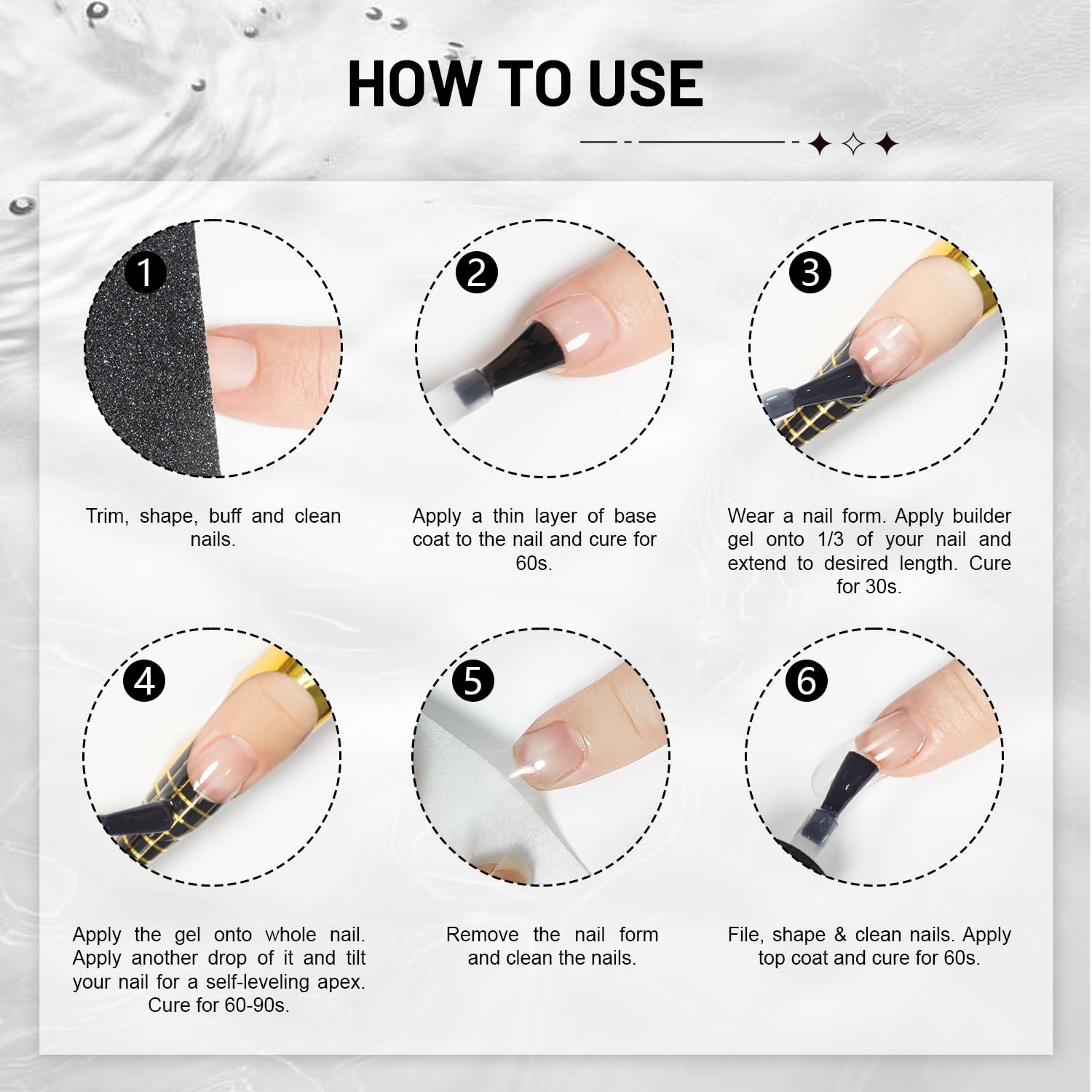 JODSONE safe plant-based ingredients with low odor for daily nail art.