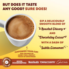 Joe'y instant powder dissolves quickly for hot or iced beverages.