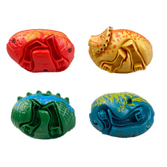 JoFAN dinosaur egg Easter basket stuffer with bright colors