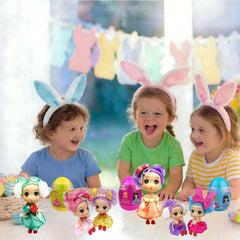 JoFAN dolls in varied dresses and hair colors spark creative play.