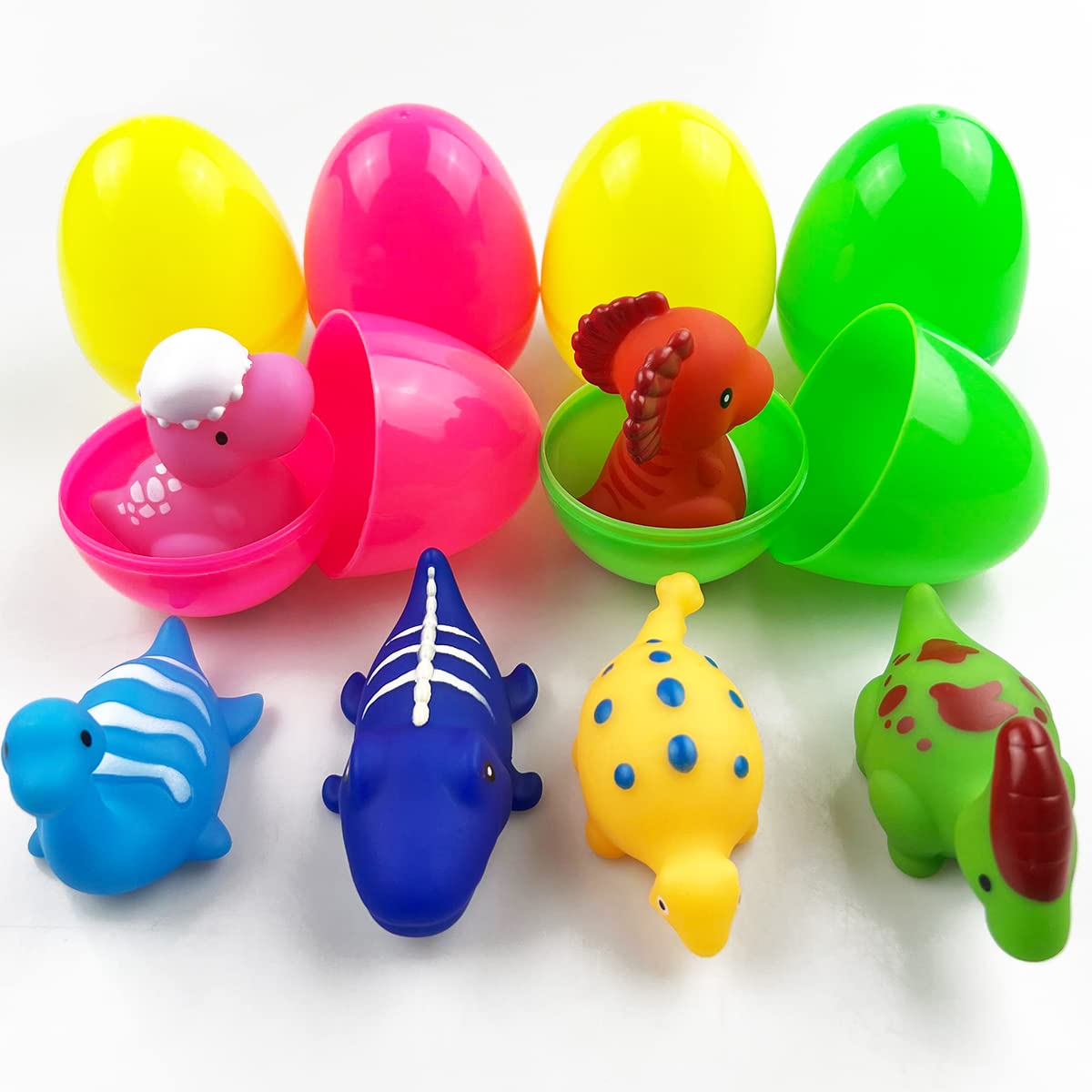 JoFAN jumbo egg size fits well in kids Easter baskets.