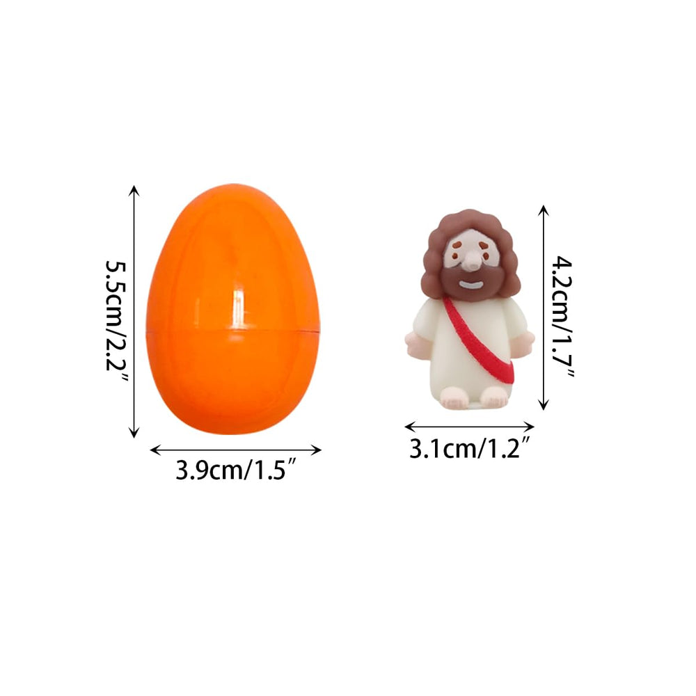 JoFAN compact eggs fit small Easter baskets for easy gifting.