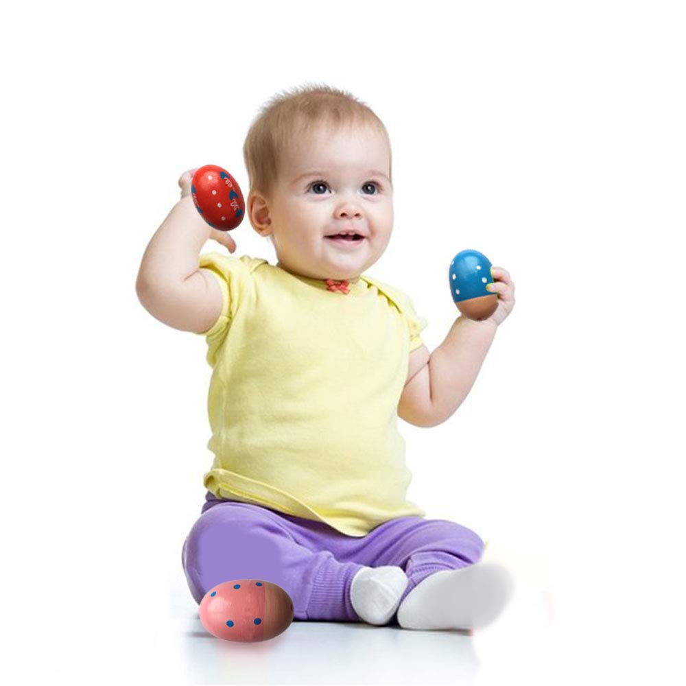 JoFAN wooden eggs deliver safe, tactile play for toddlers and kids.