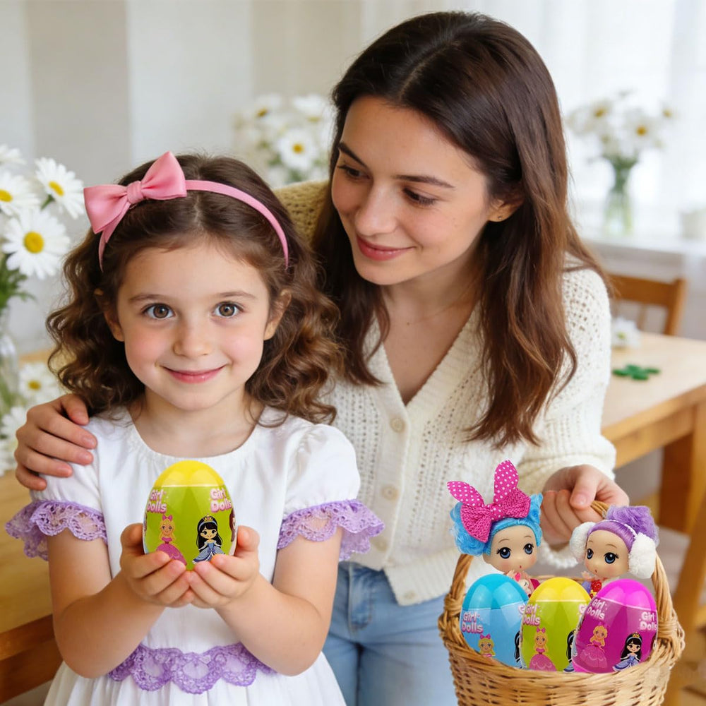 JoFAN collectible dolls inside eggs encourage sharing and imagination.