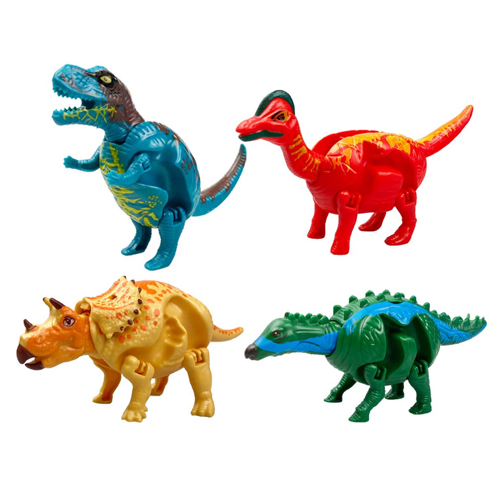 JoFAN plastic eggs enable safe, durable dinosaur figure assembly