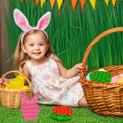 JoFAN yellow chick pop toy for tactile fun and calm moments